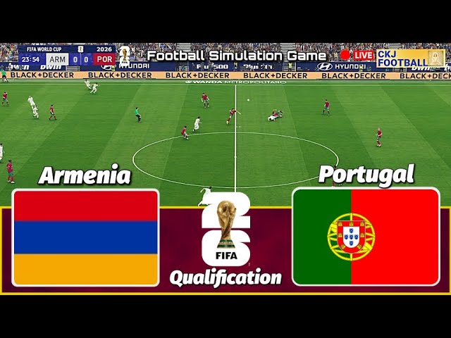 Football Armenia - Portugal