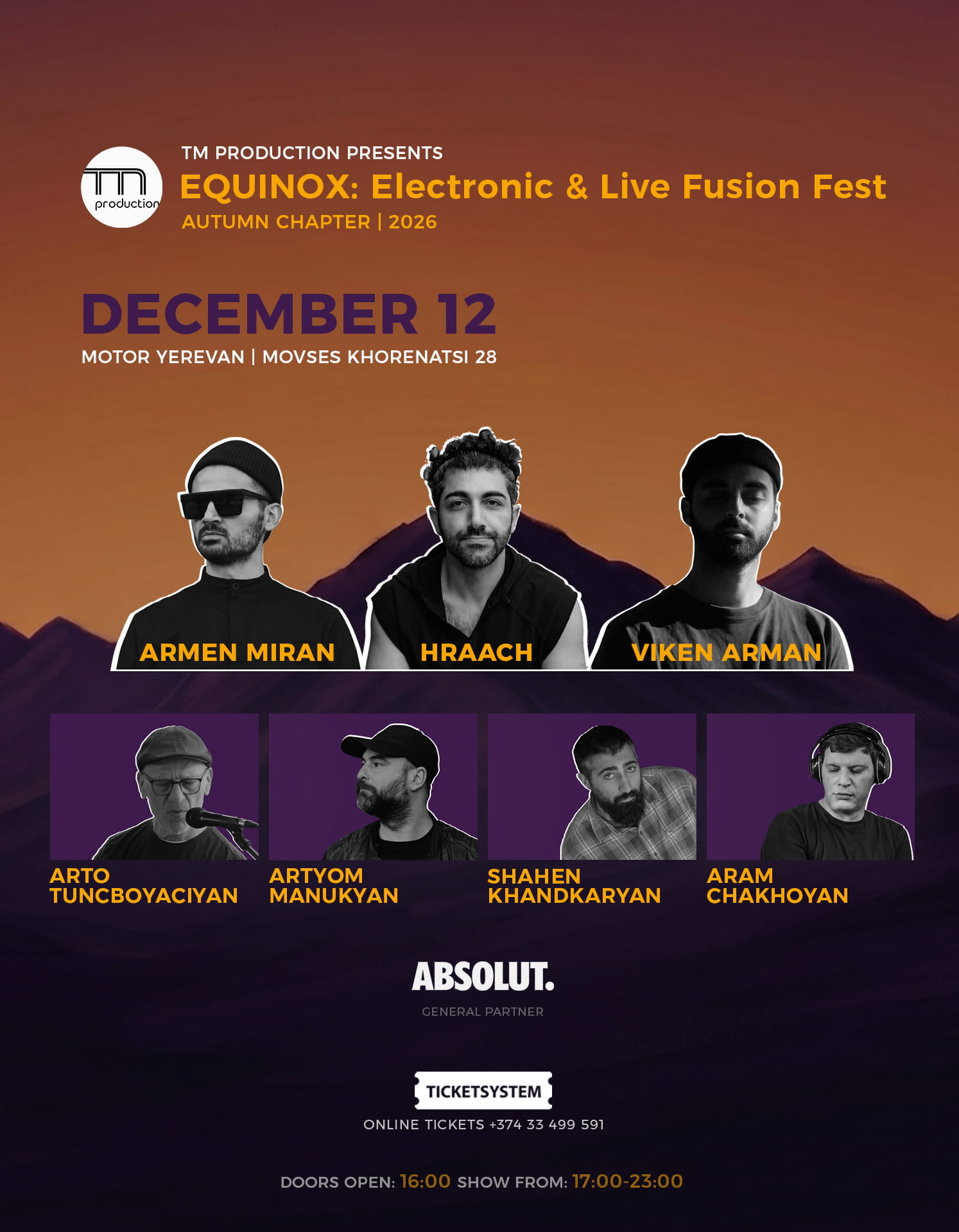 EQUINOX: Electronic & Live Fusion Fest