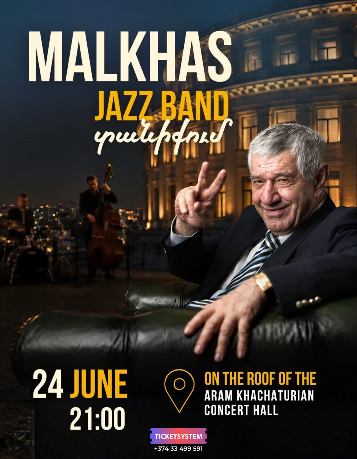 MALKHAS JAZZ BAND on the Roof