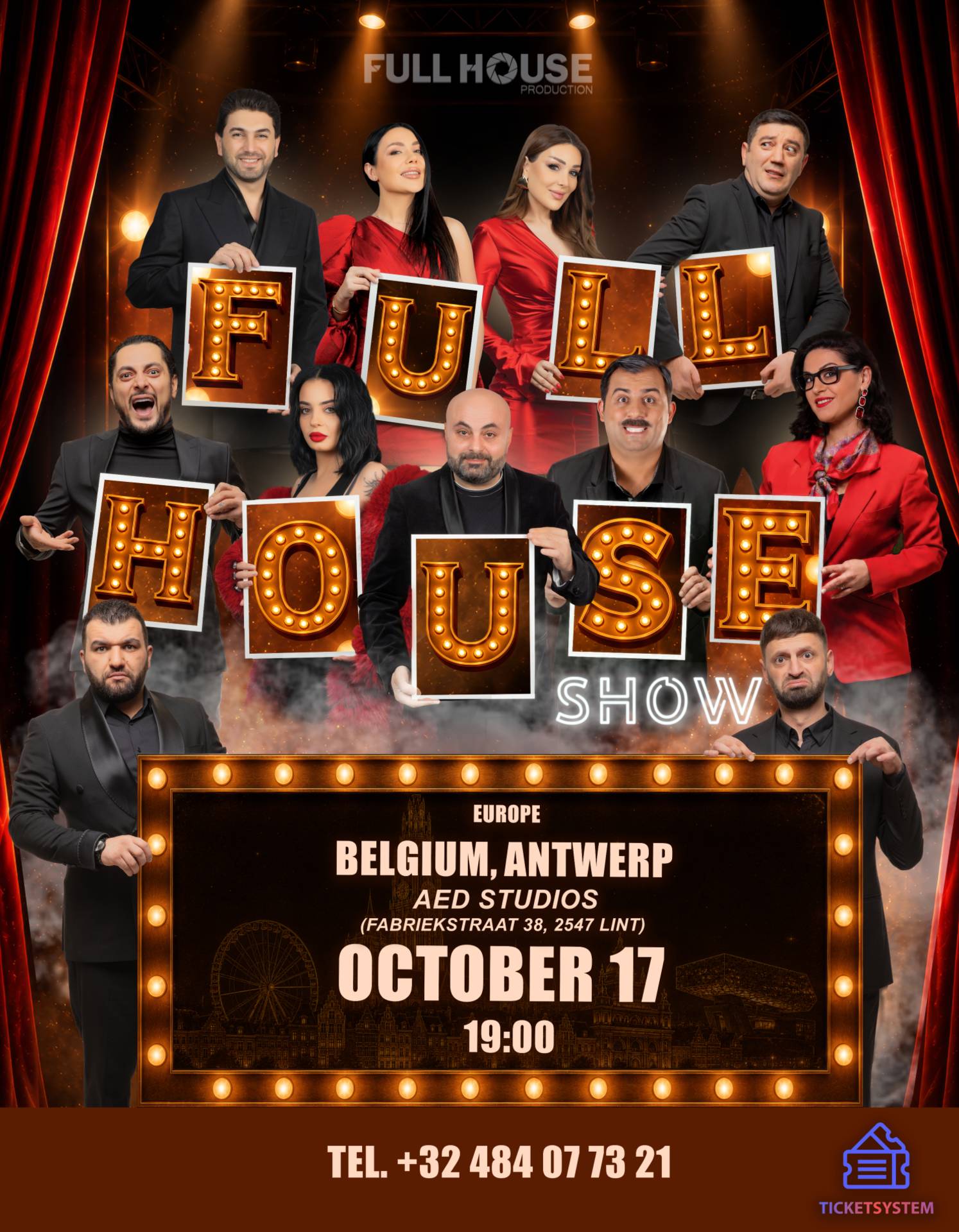 Full House Show | Antwerp