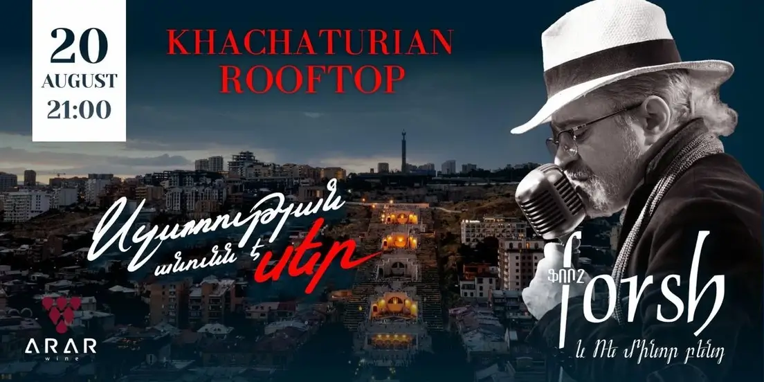 Khachaturian Rooftop | Forsh and the "D minor" band