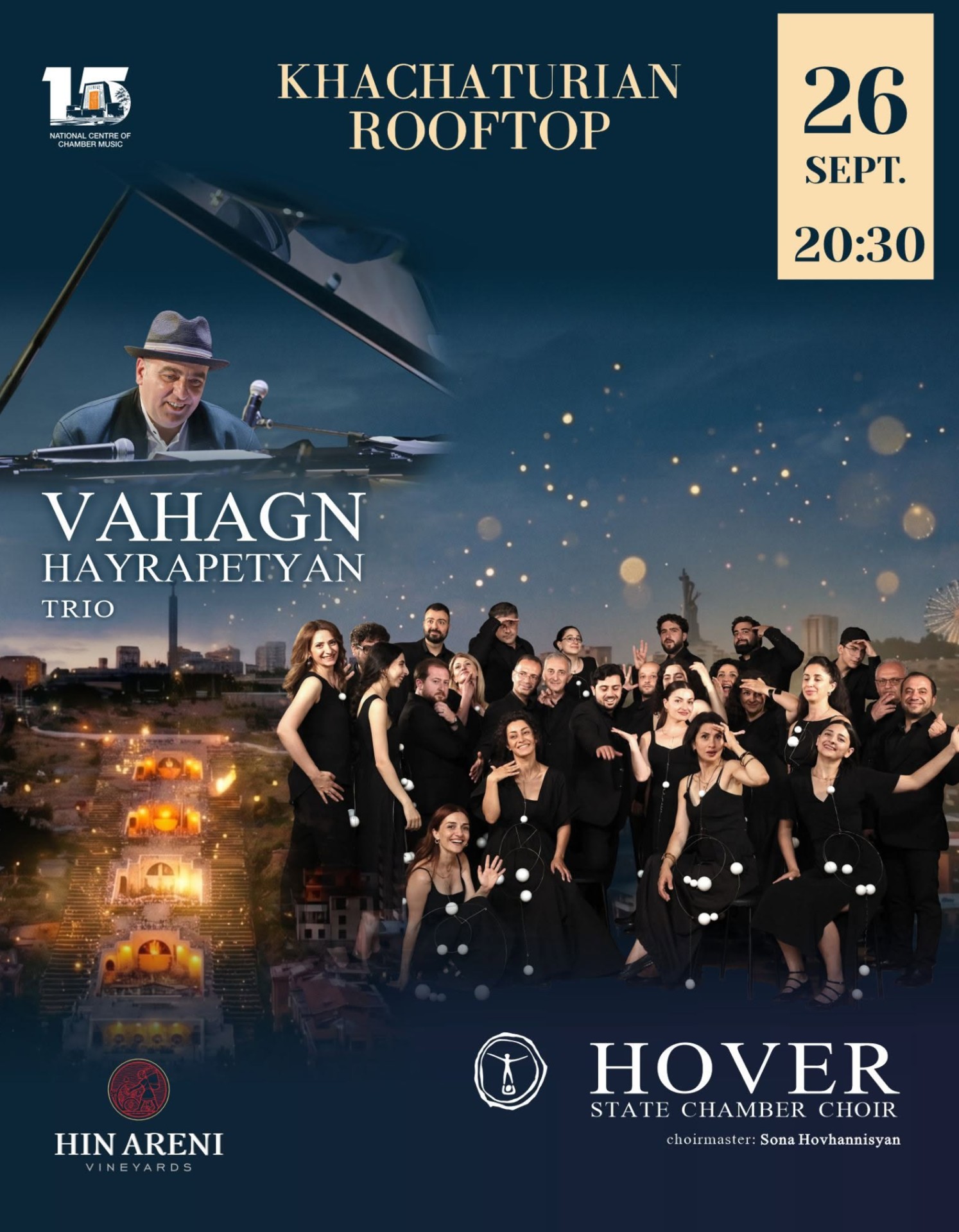 KHACHATURIAN ROOFTOP | Vahagn Hayrapetyan Trio & Hover State Chamber Choir