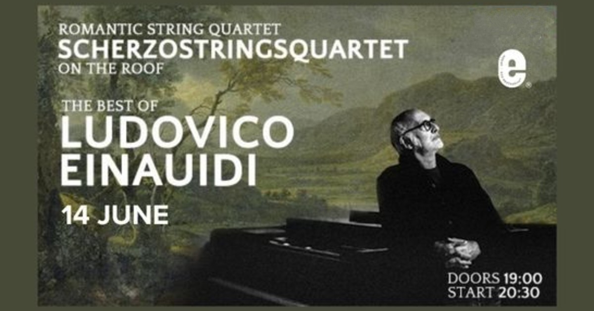 Шедевры Ludovico Einaudi на крыше