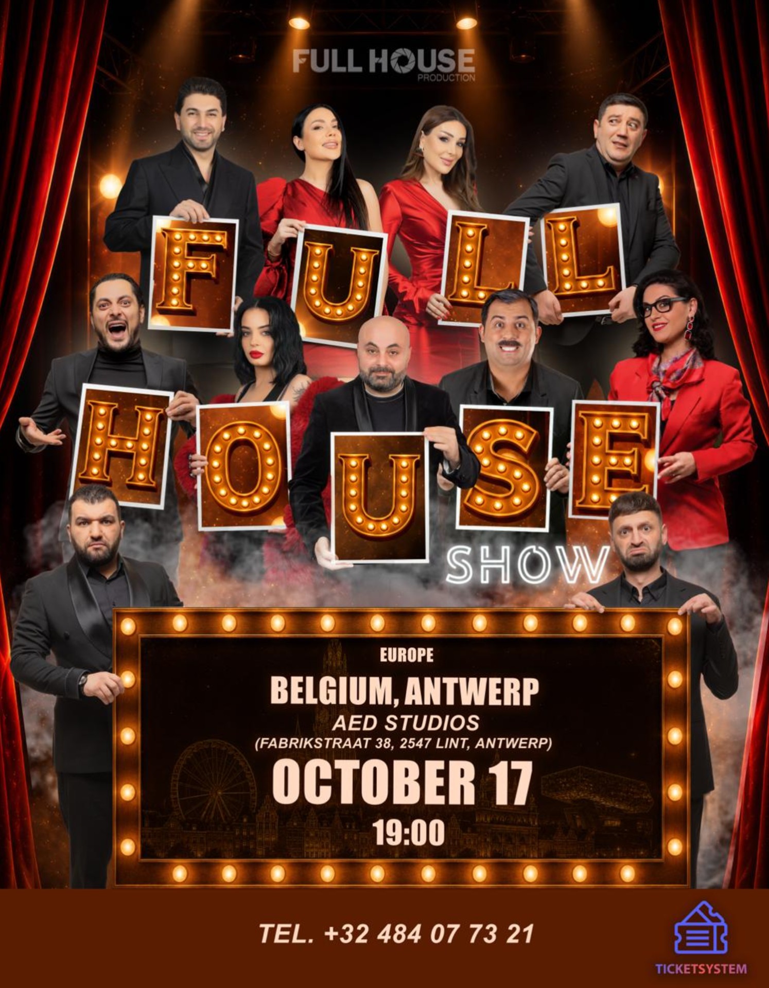 Full House Show | Անտվերպեն