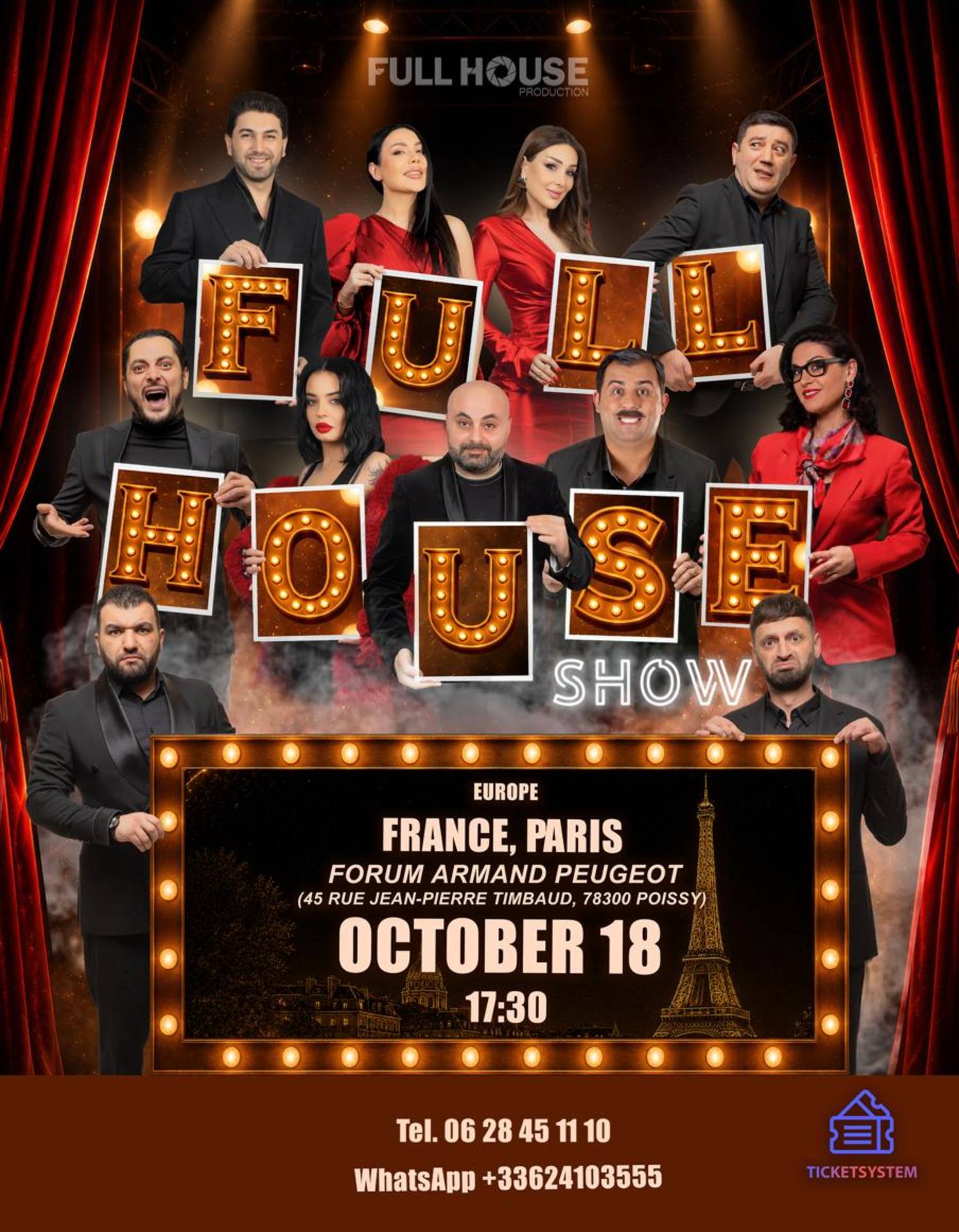 Full House Show | Париж