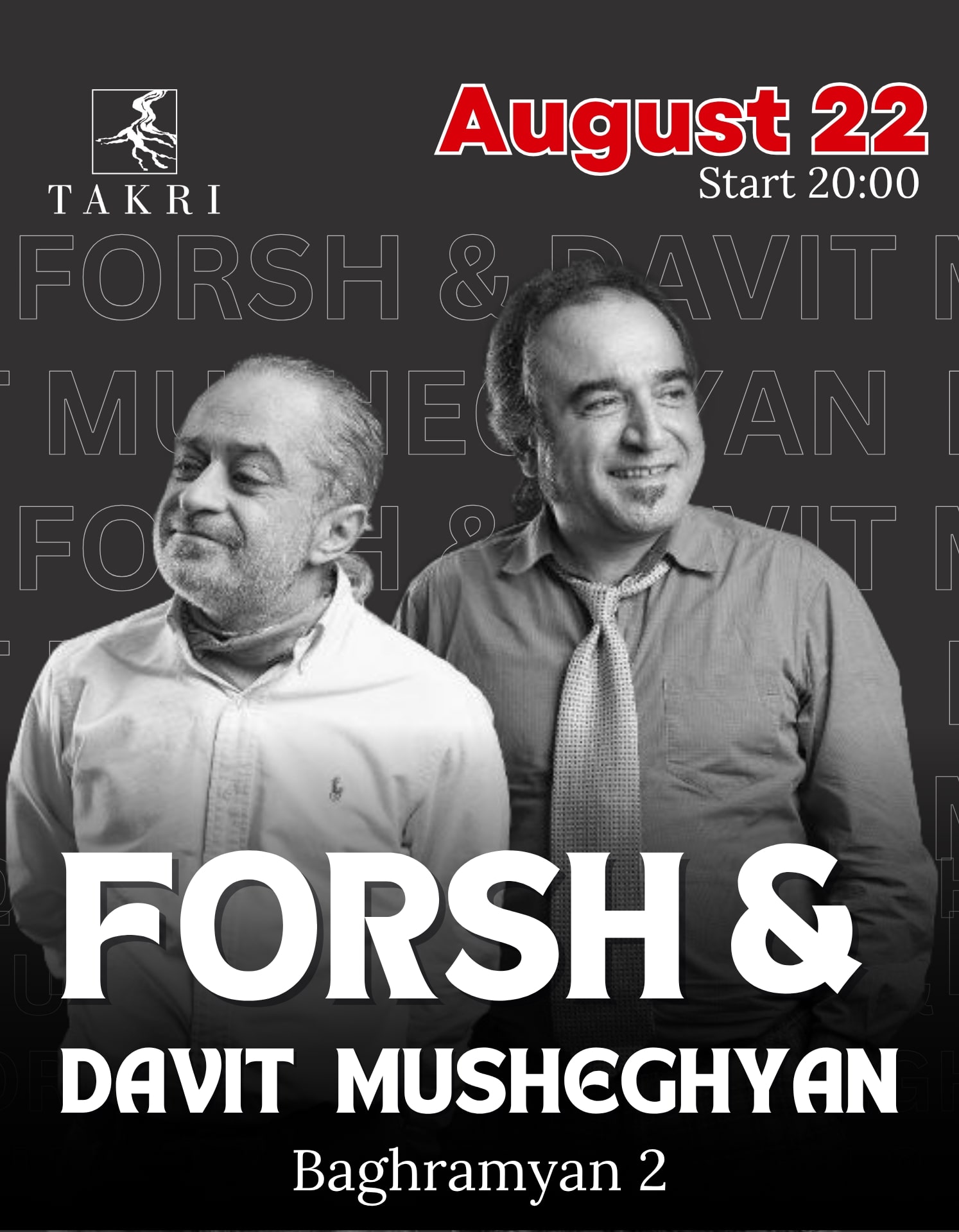 Ֆորշը և Դավիթ Մուշեղյանը “Takri”-ում