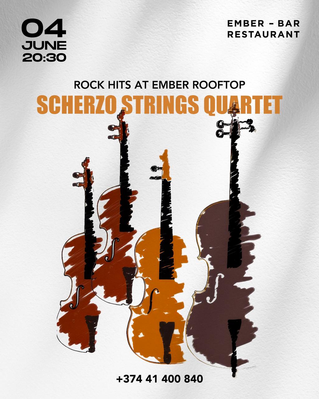 Scherzo Strings Quartet — The Best of Rock Music