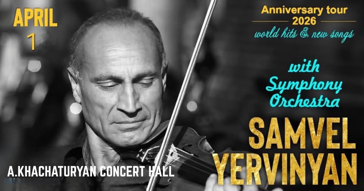 Սամվել Երվինյանի հոբելյանական համերգը սիմֆոնիկ նվագախմբի հետ